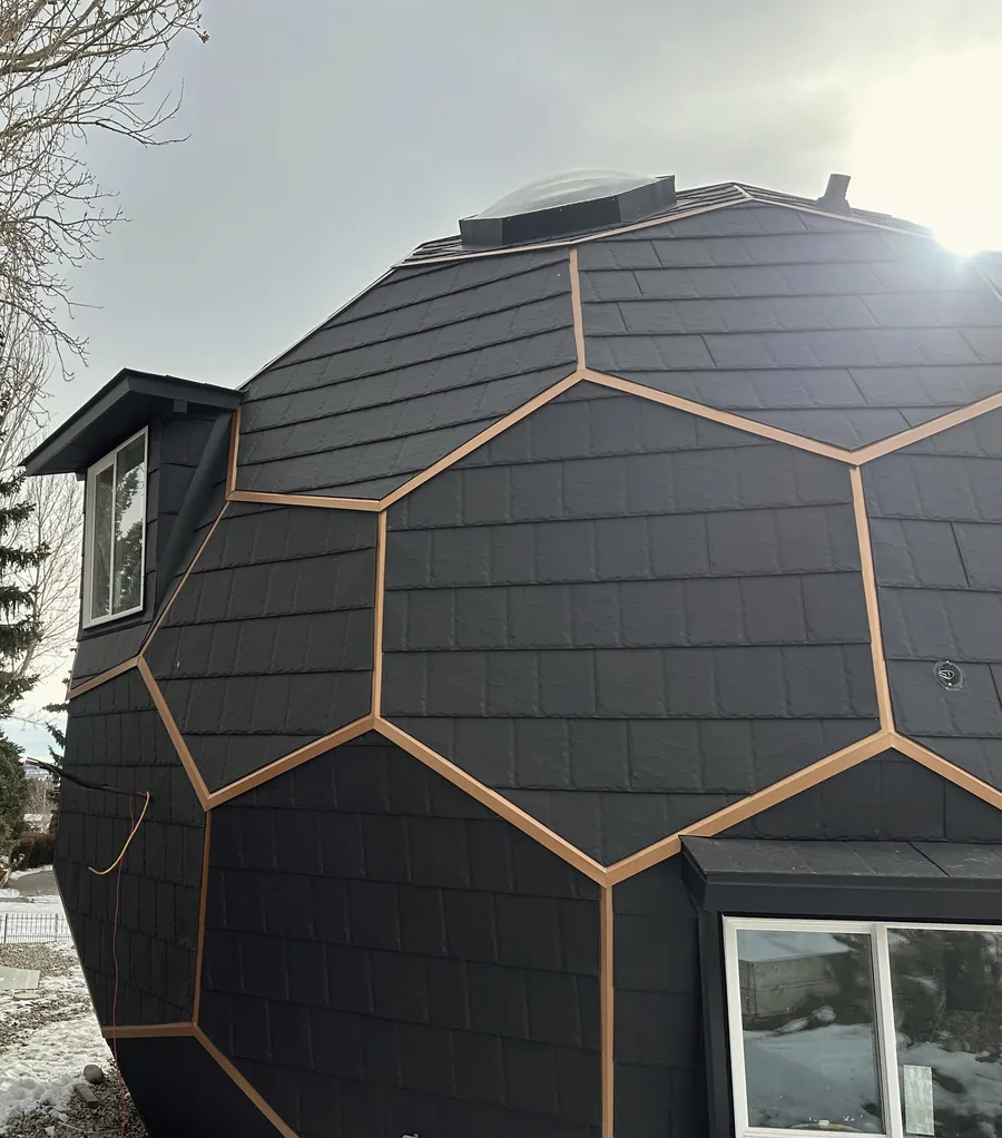 The dome from the garden
