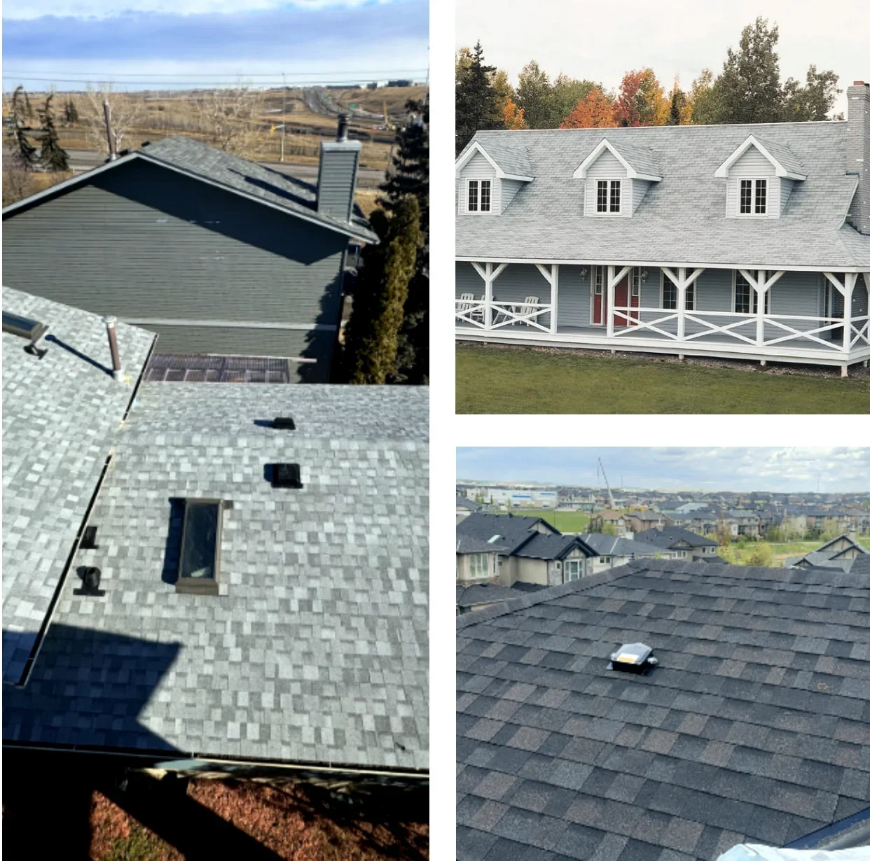 Asphalt shingles roofing