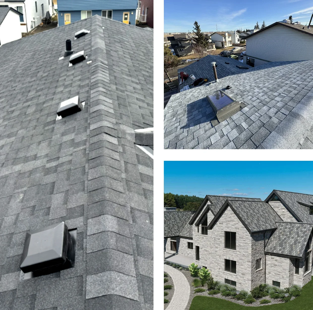 Asphalt shingles