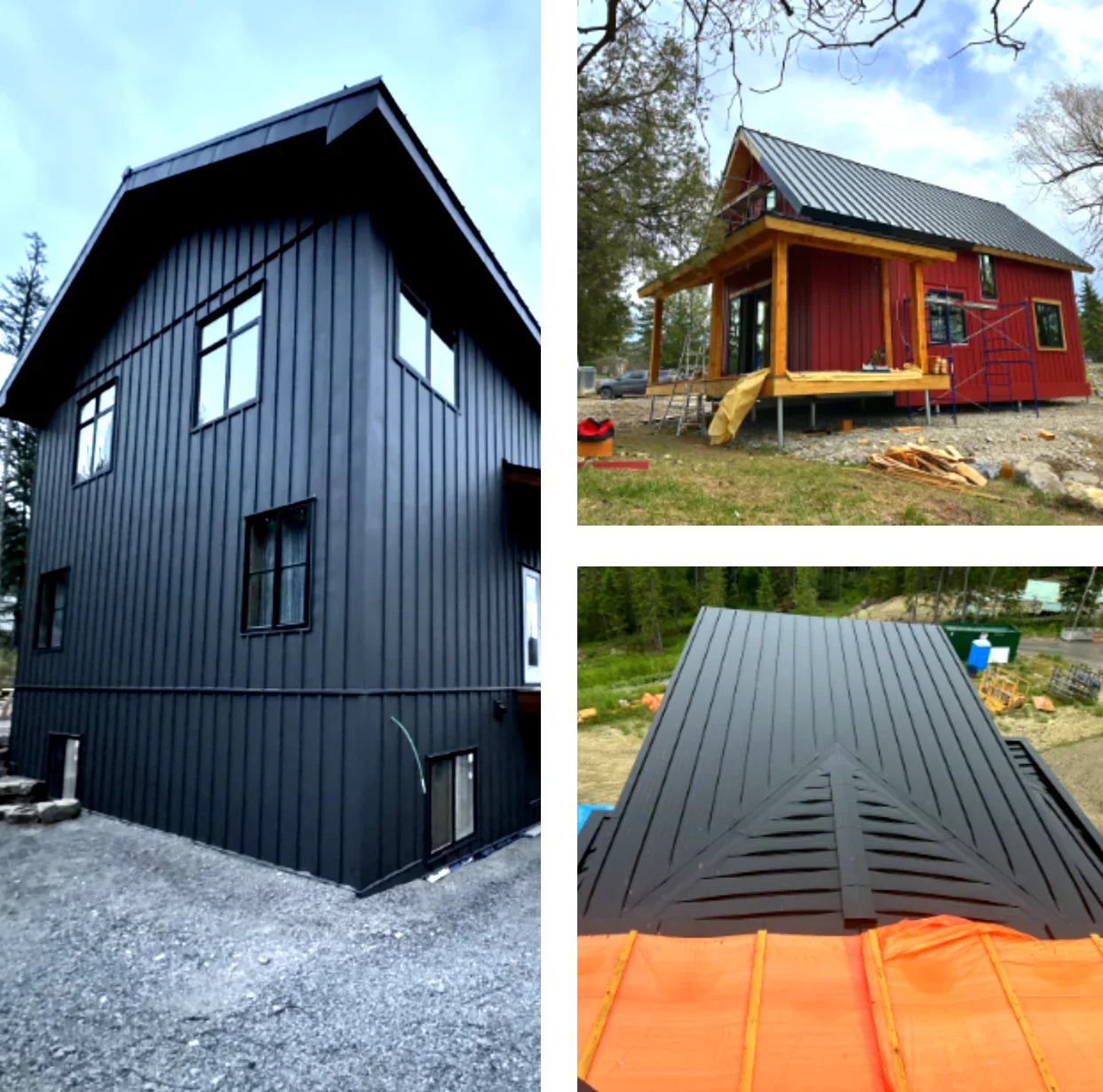 metal roofing and siding installation