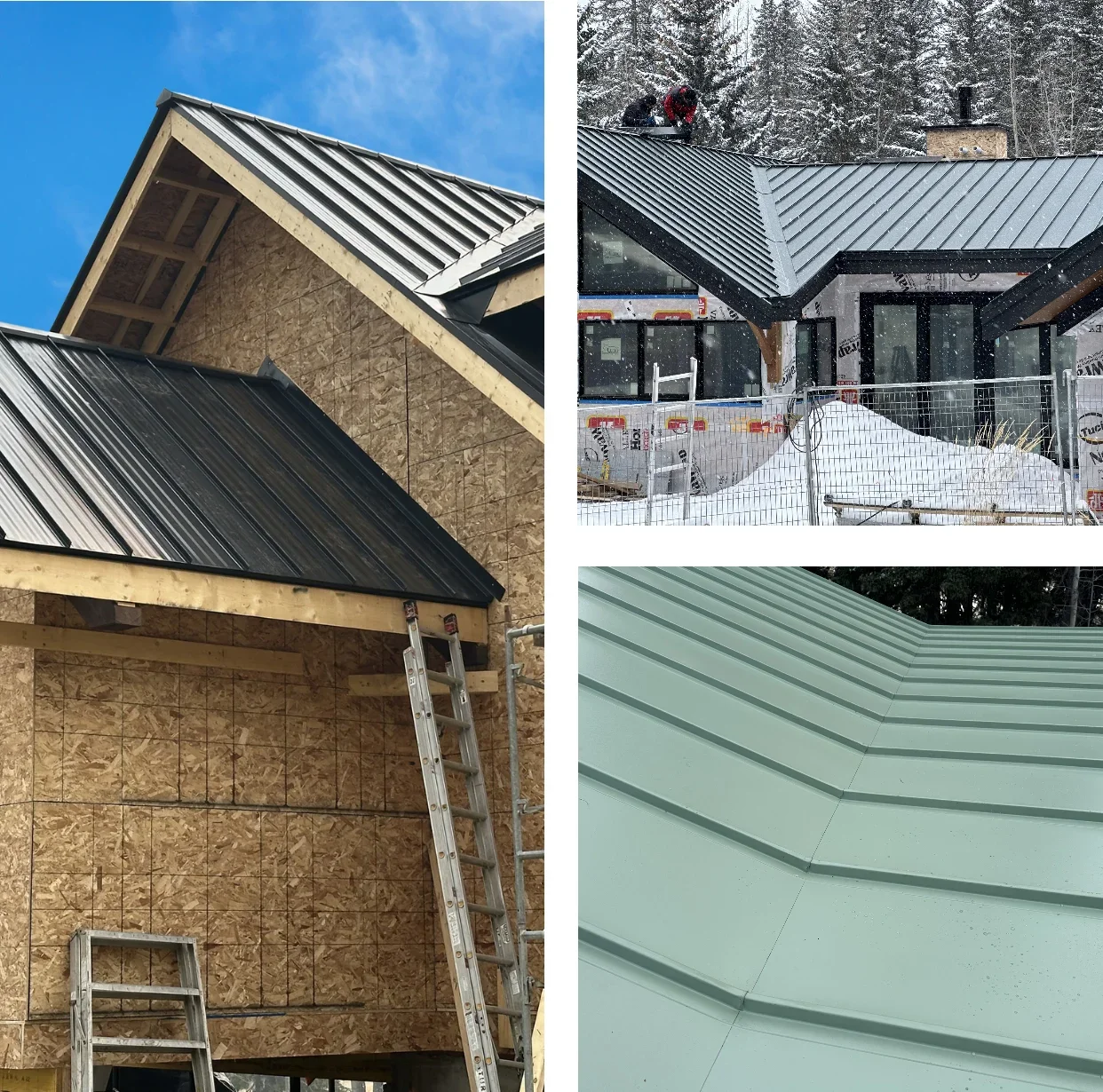 standing seam installation