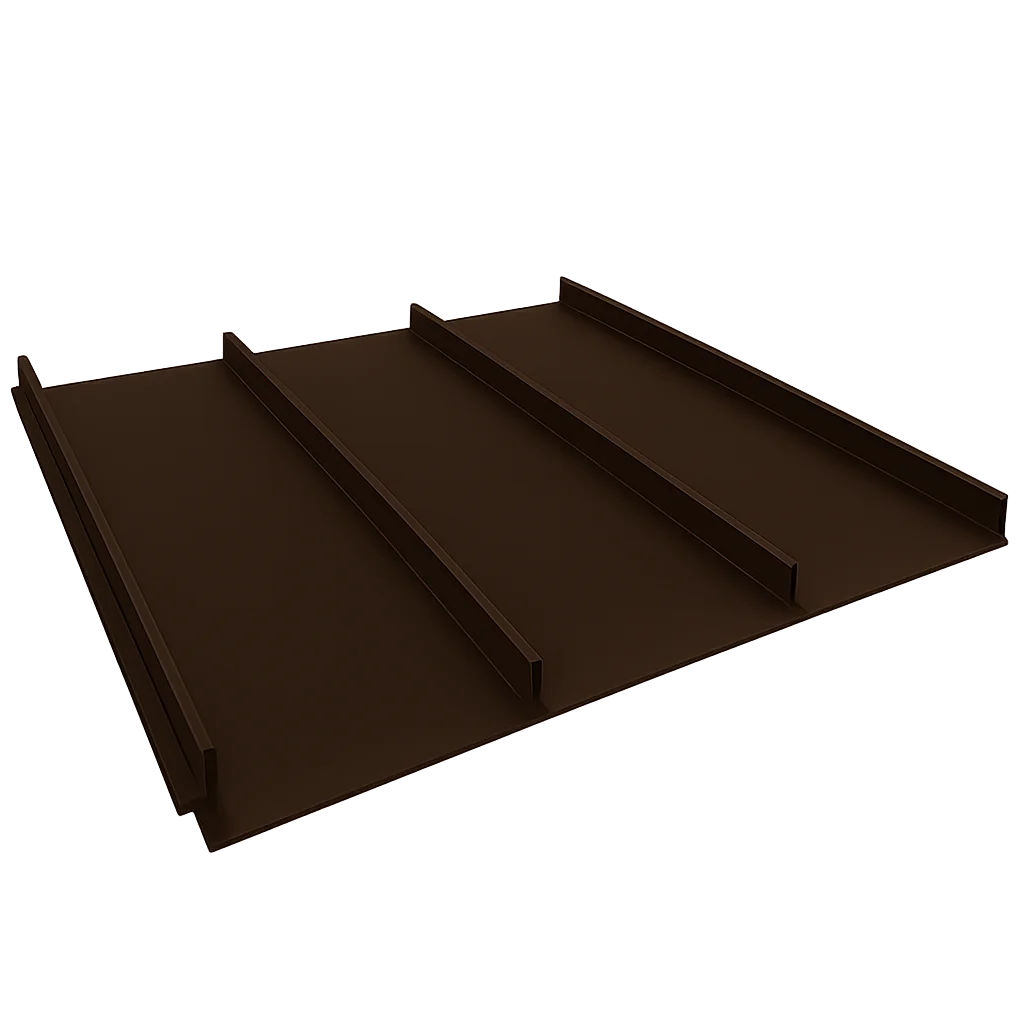 Kona Brown standing seam