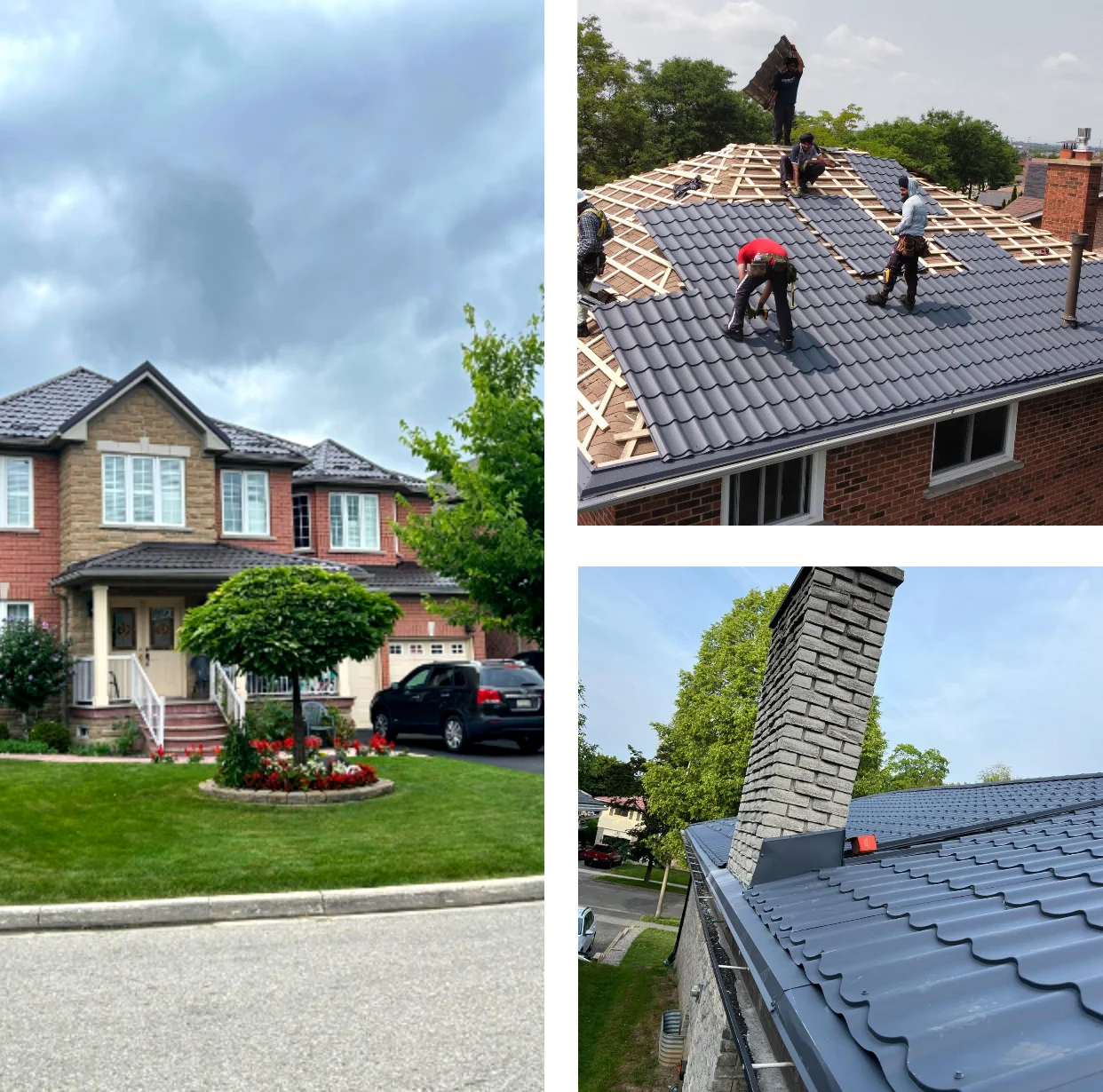 metal tiles roofing calgary alberta