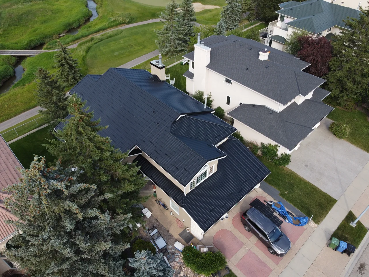 metal tile roof calgary